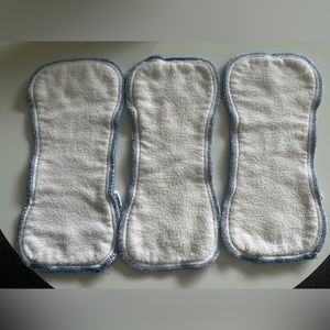 3 Bamboo & Hemp Best Bottom Large Diaper Inserts